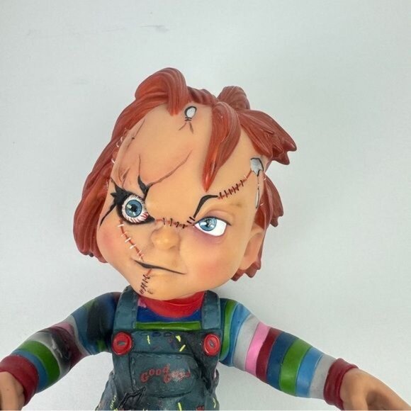 Chucky Good Guys Doll With Knife Horror Halloween Toy Collectible Action Figure - Picture 4 of 9